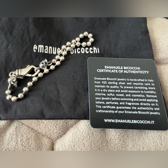 EMANUELE BICOCCHI Sterling silver
Ball Chain Bracelet - Picture 3 of 3